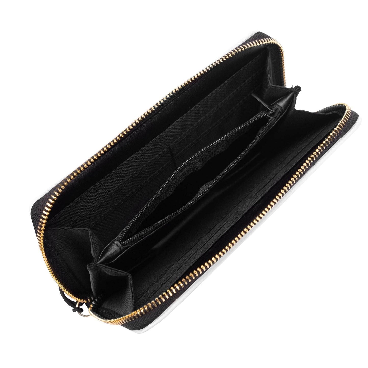 Bats Women's Leather Zipper Wristlet Wallet - DeRose Seasonal