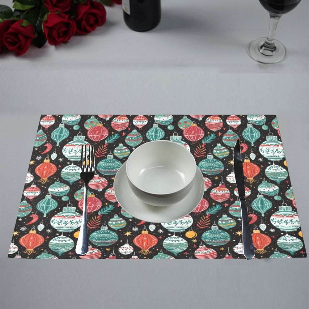 Big Ornament Table Placemat (set of 6) - DeRose Seasonal
