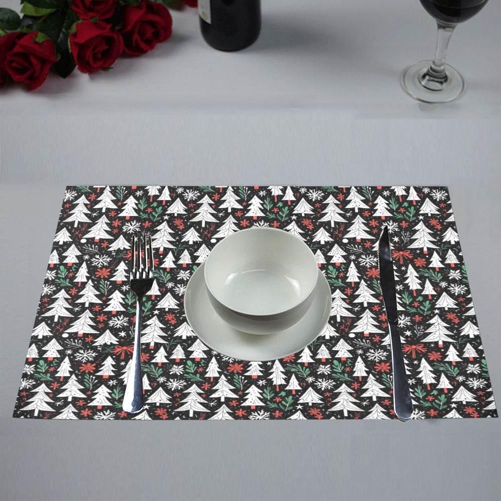 Christmas Tree Table Placemat (set of 6) - DeRose Seasonal