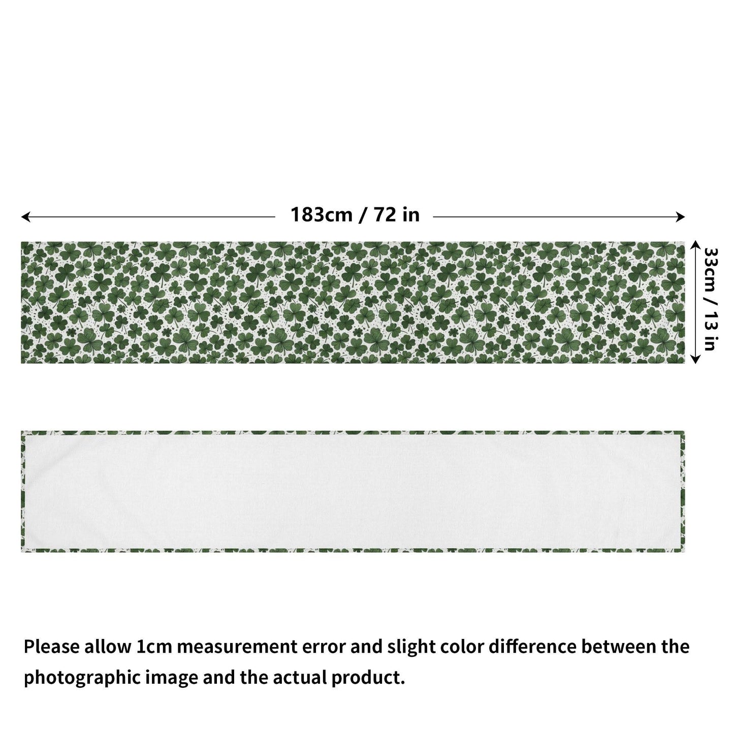 Clovers Polyester Table Runner - DeRose Seasonal