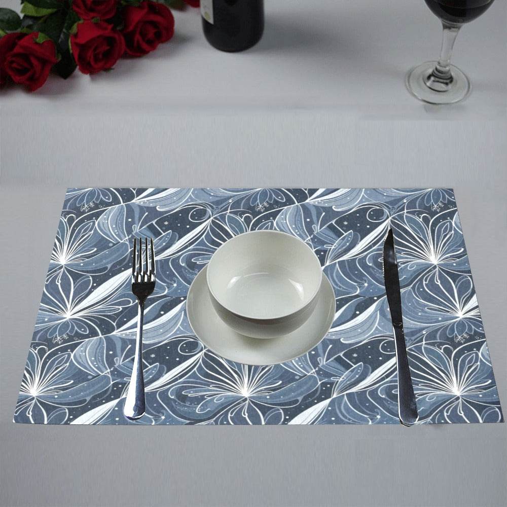 Cold Wind Table Placemat (set of 6) Placemats 12" x 18" (Set of 6) DeRose Seasonal