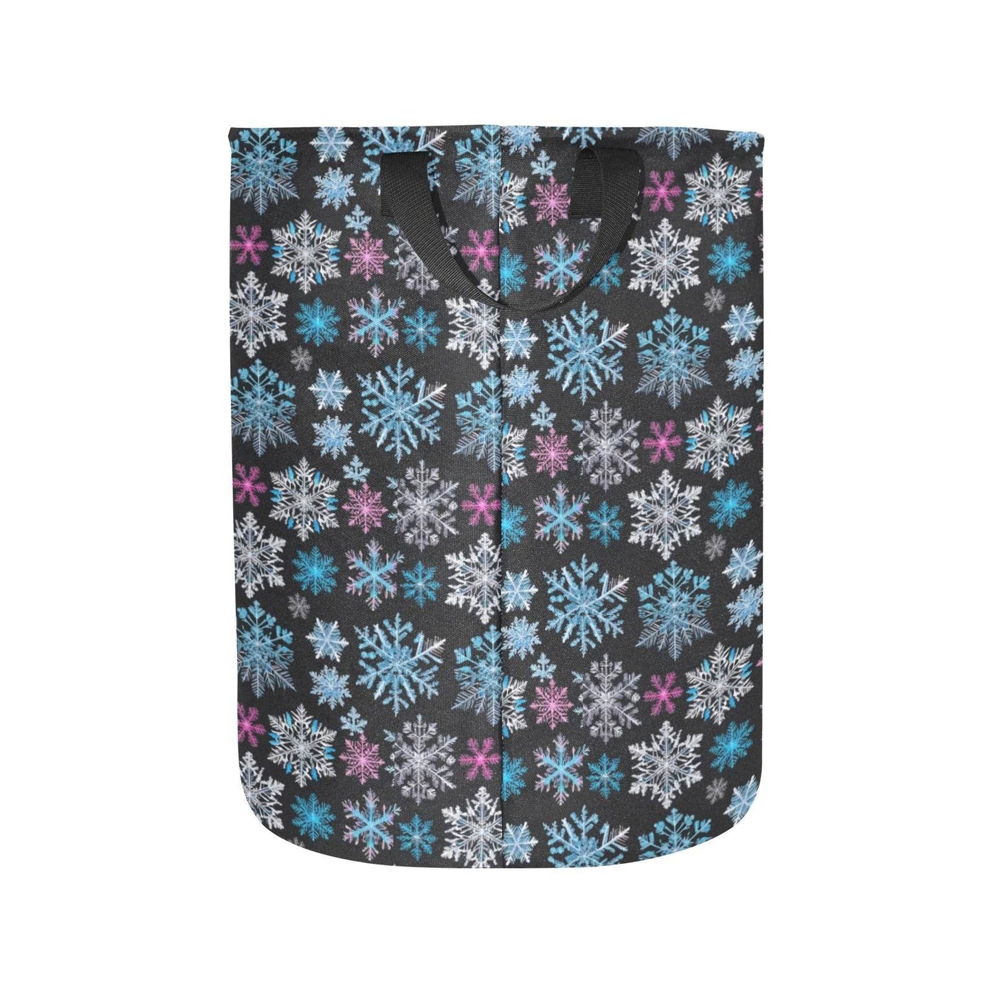 Party Snowflake Polyester Laundry and Blanket Basket - DeRose Seasonal