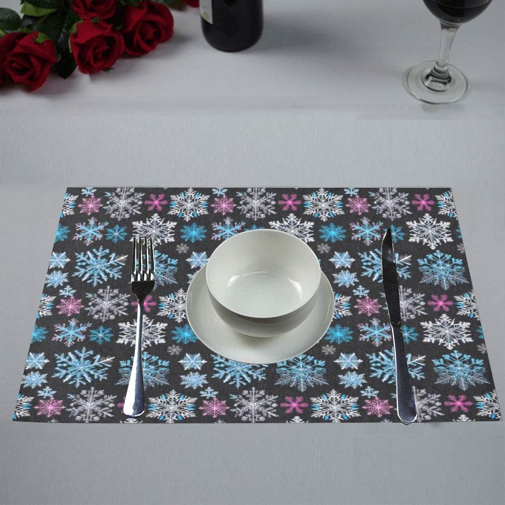Party Snowflake Table Placemat (set of 6) - DeRose Seasonal