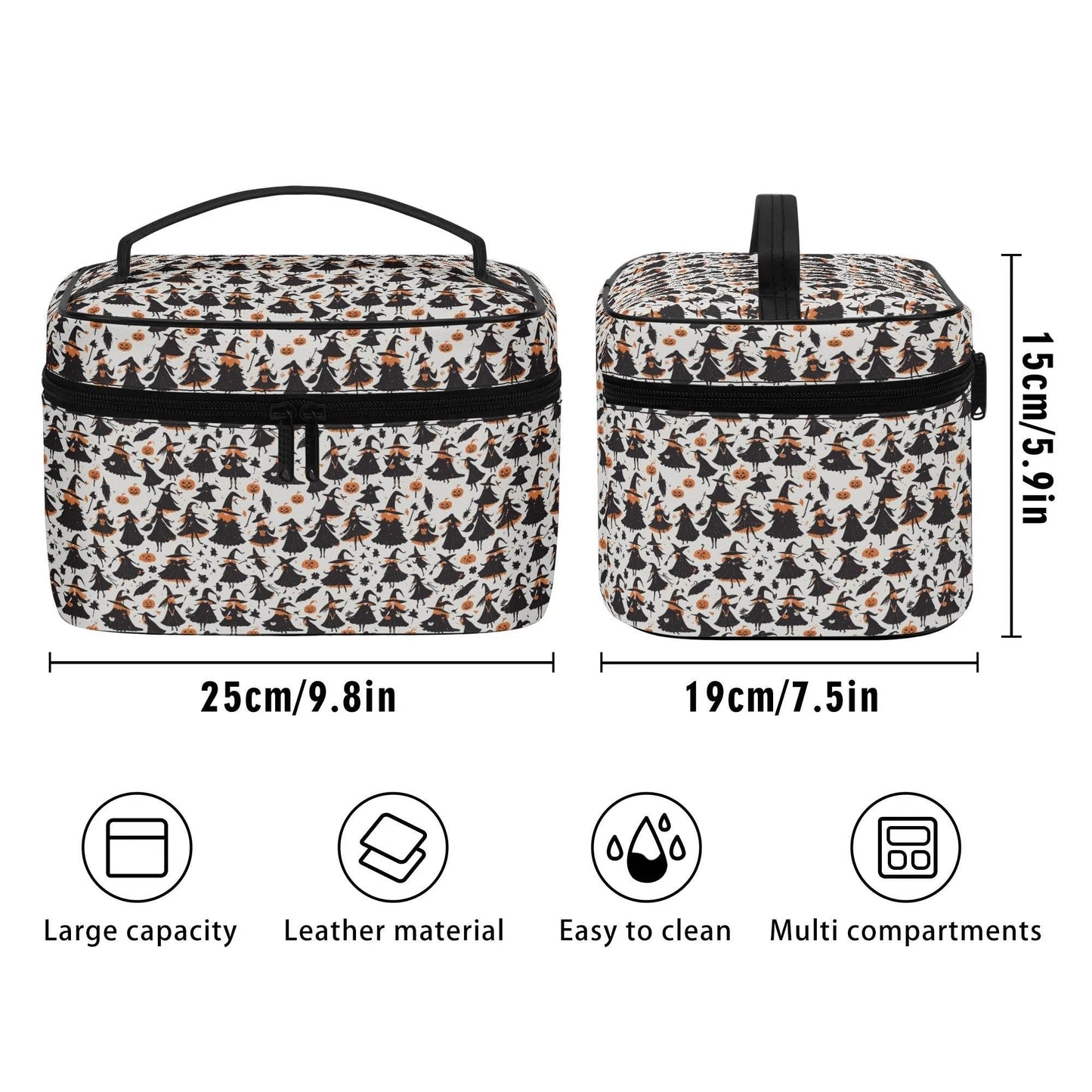 Witches Leather Cosmetic Bag - DeRose Seasonal