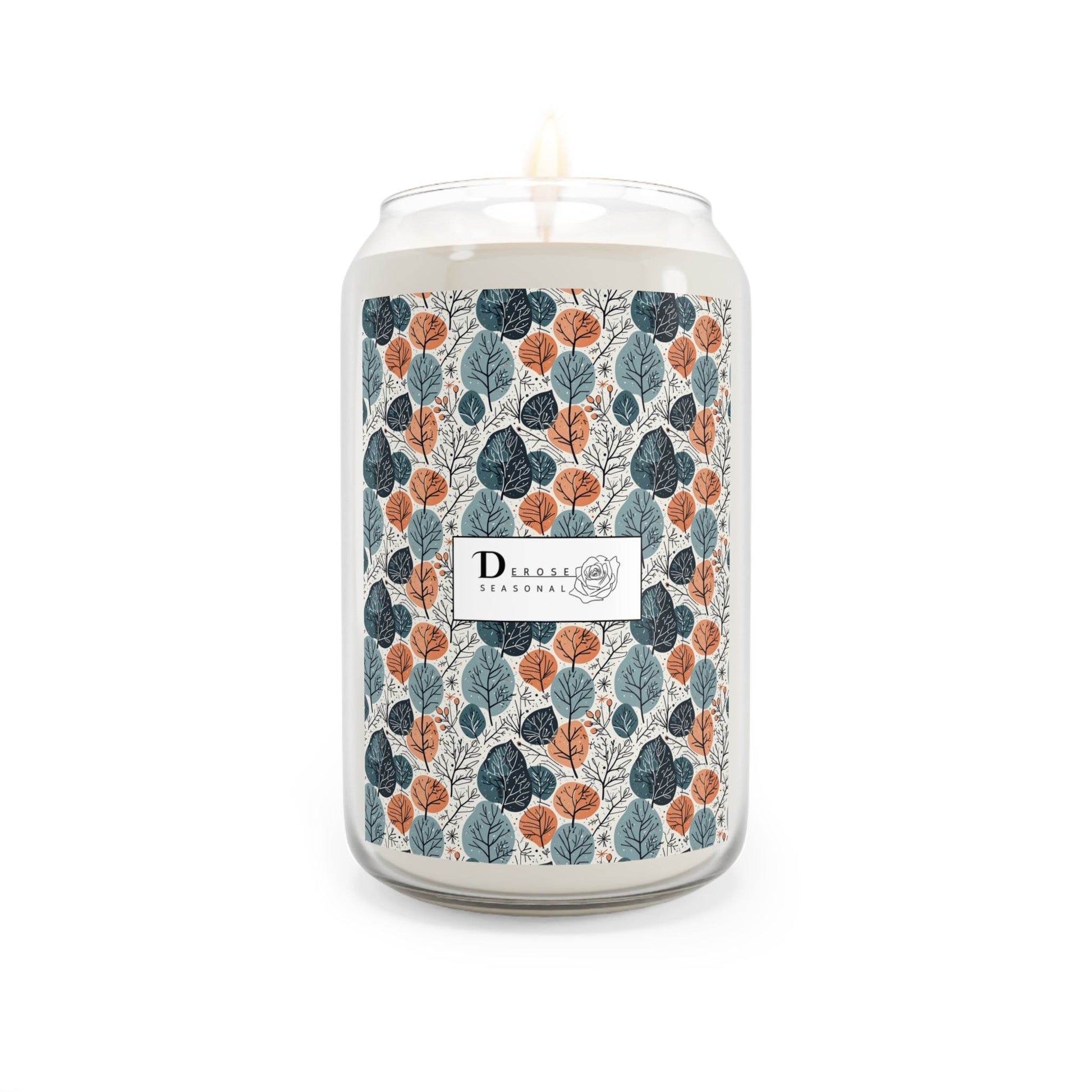Freezing Leaves Seasonal Comfort Spice Candle - DeRose Seasonal