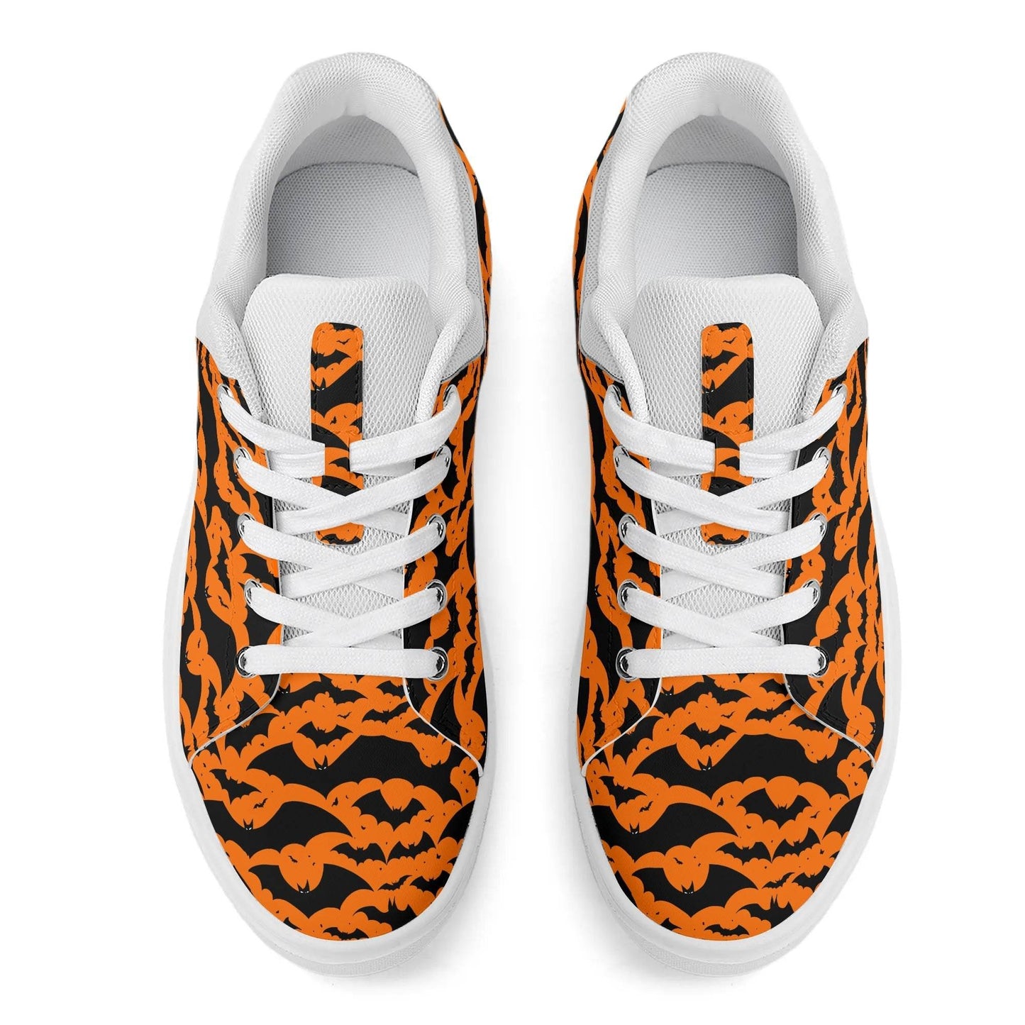 Unisex Halloween Bats Lightweight Brand Low Top Mesh Shoes - DeRose Seasonal
