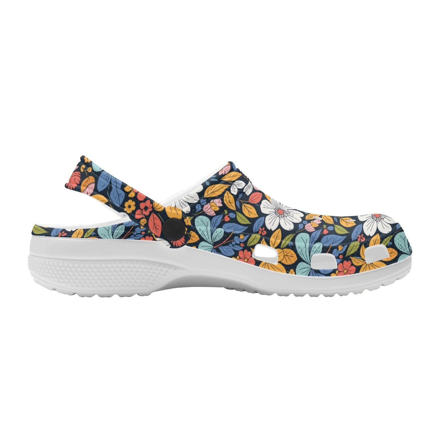 Bright Flowers Women's Vented Sandals - DeRose Seasonal