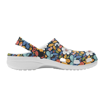Bright Flowers Women's Vented Sandals - DeRose Seasonal