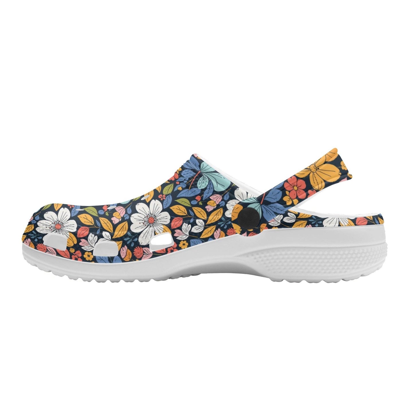 Bright Flowers Women's Vented Sandals - DeRose Seasonal