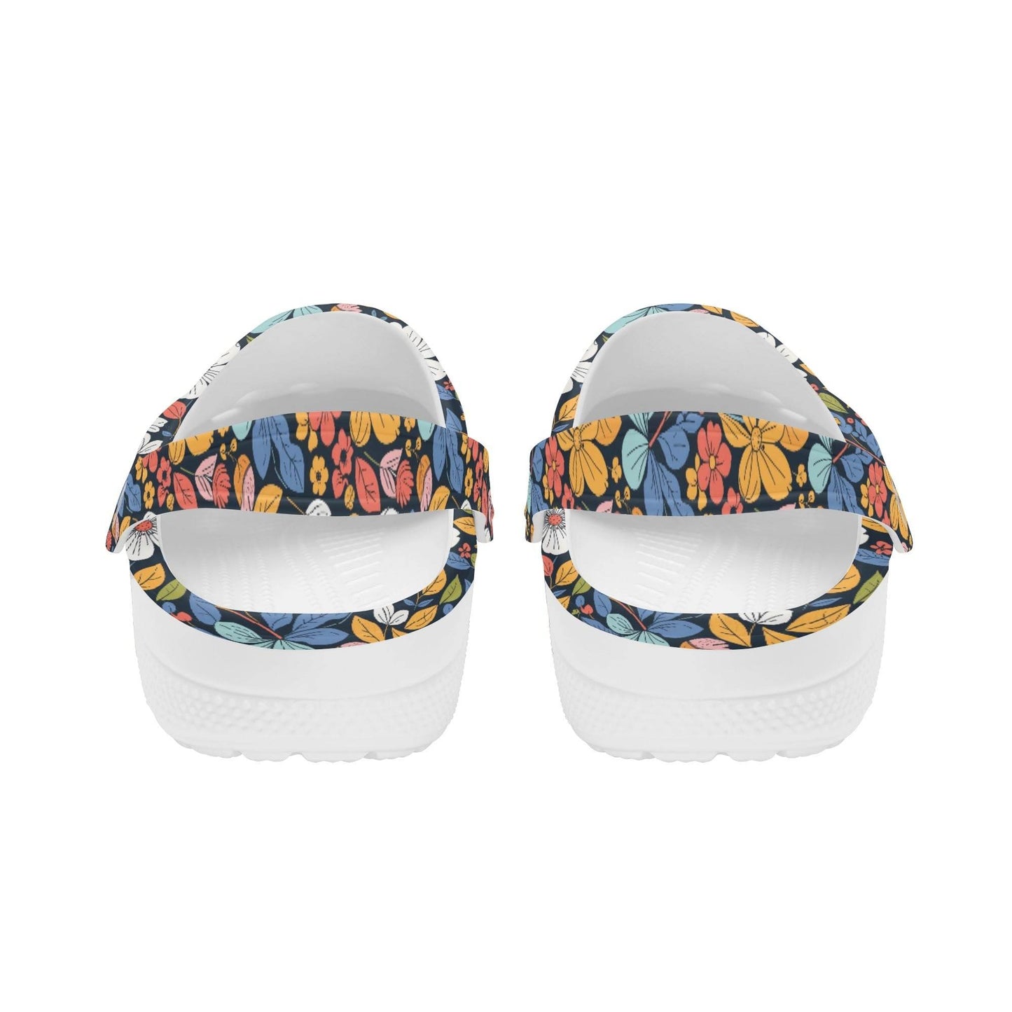 Bright Flowers Women's Vented Sandals - DeRose Seasonal