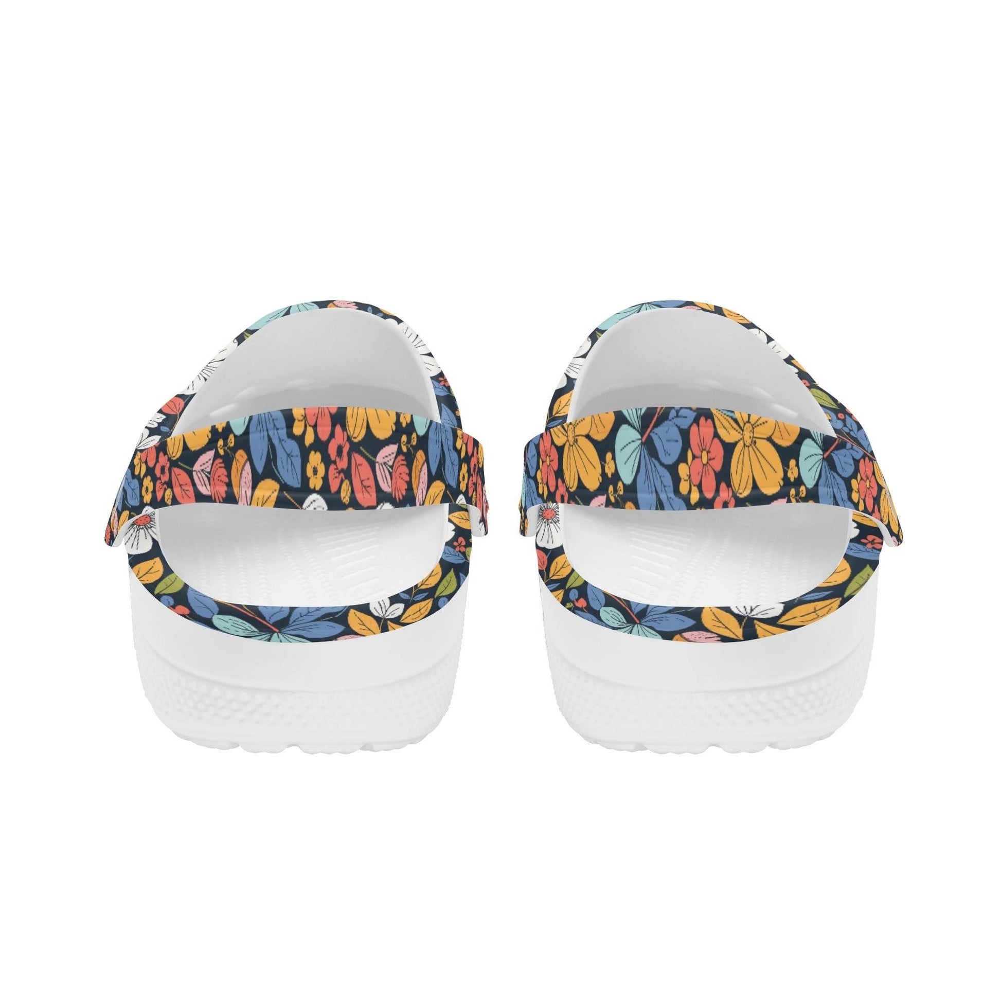 Bright Flowers Women's Vented Sandals - DeRose Seasonal