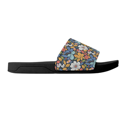 Bright Flowers Women's Slide Sandals - DeRose Seasonal