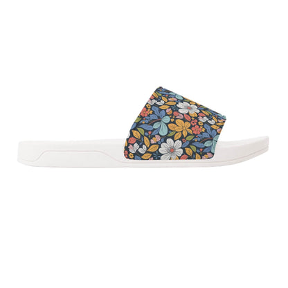 Bright Flowers Women's Slide Sandals - DeRose Seasonal