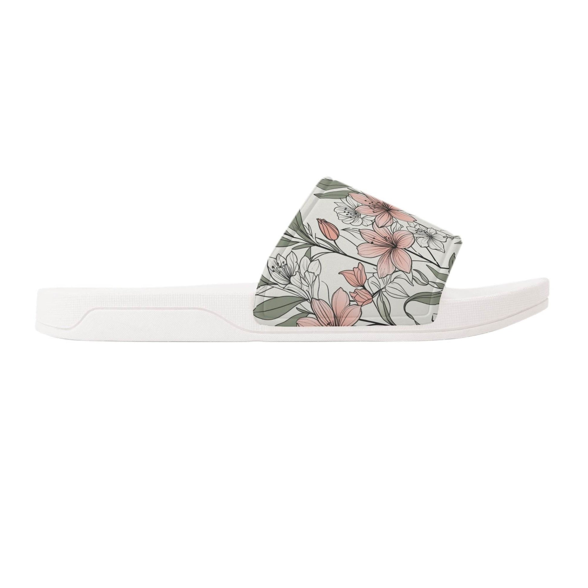 Japan Floral Men's Slide Sandals - DeRose Seasonal