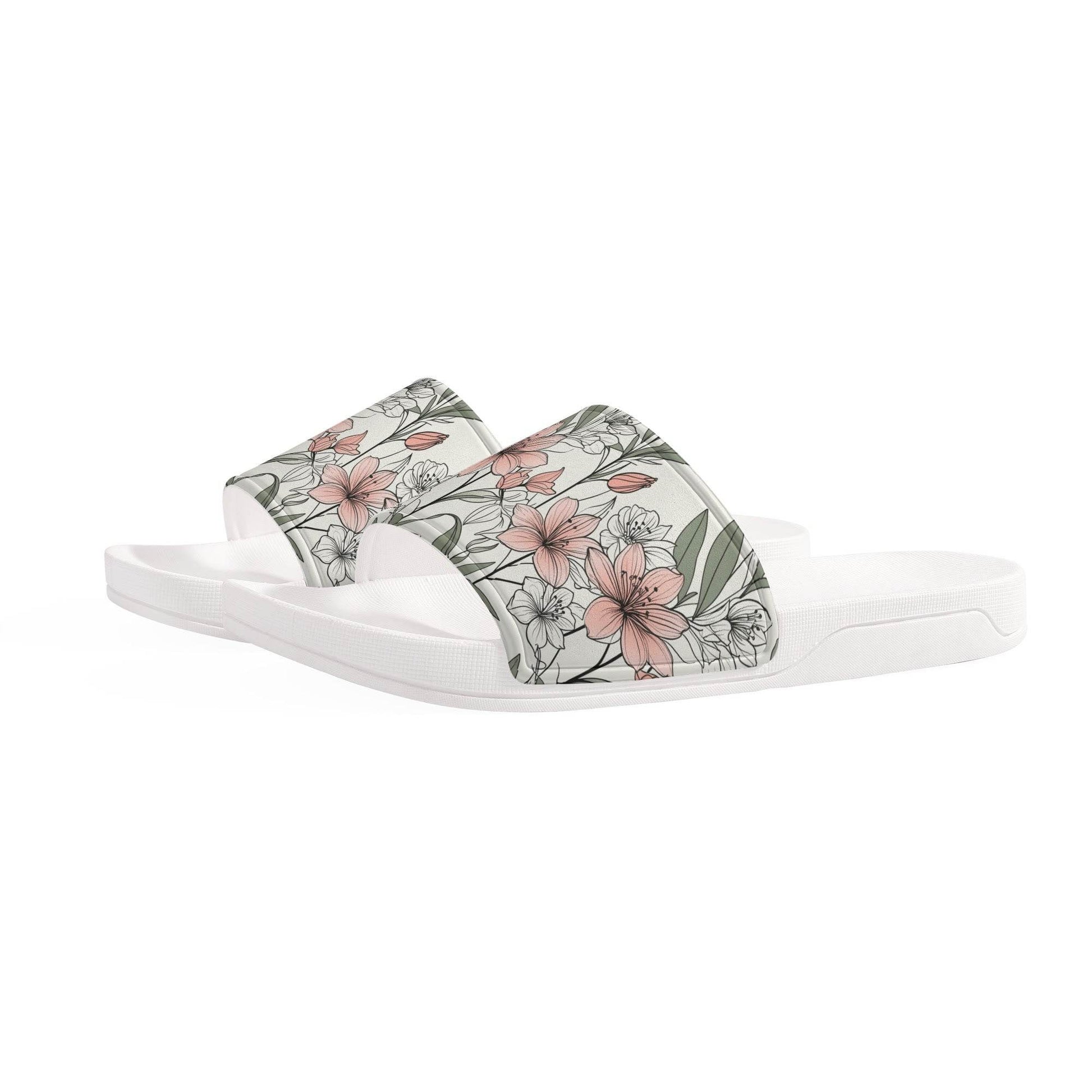 Japan Floral Men's Slide Sandals - DeRose Seasonal