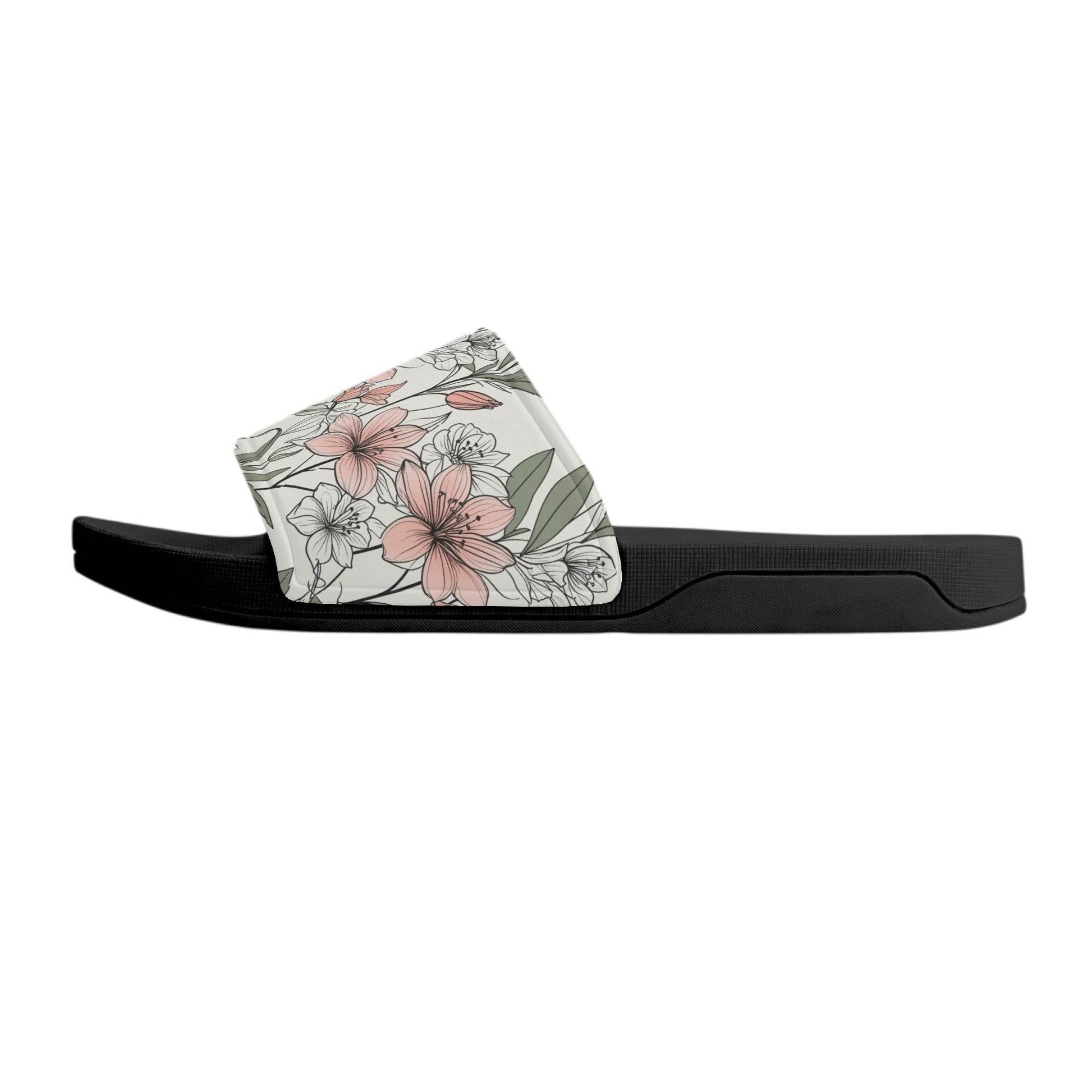 Japan Floral Men's Slide Sandals - DeRose Seasonal