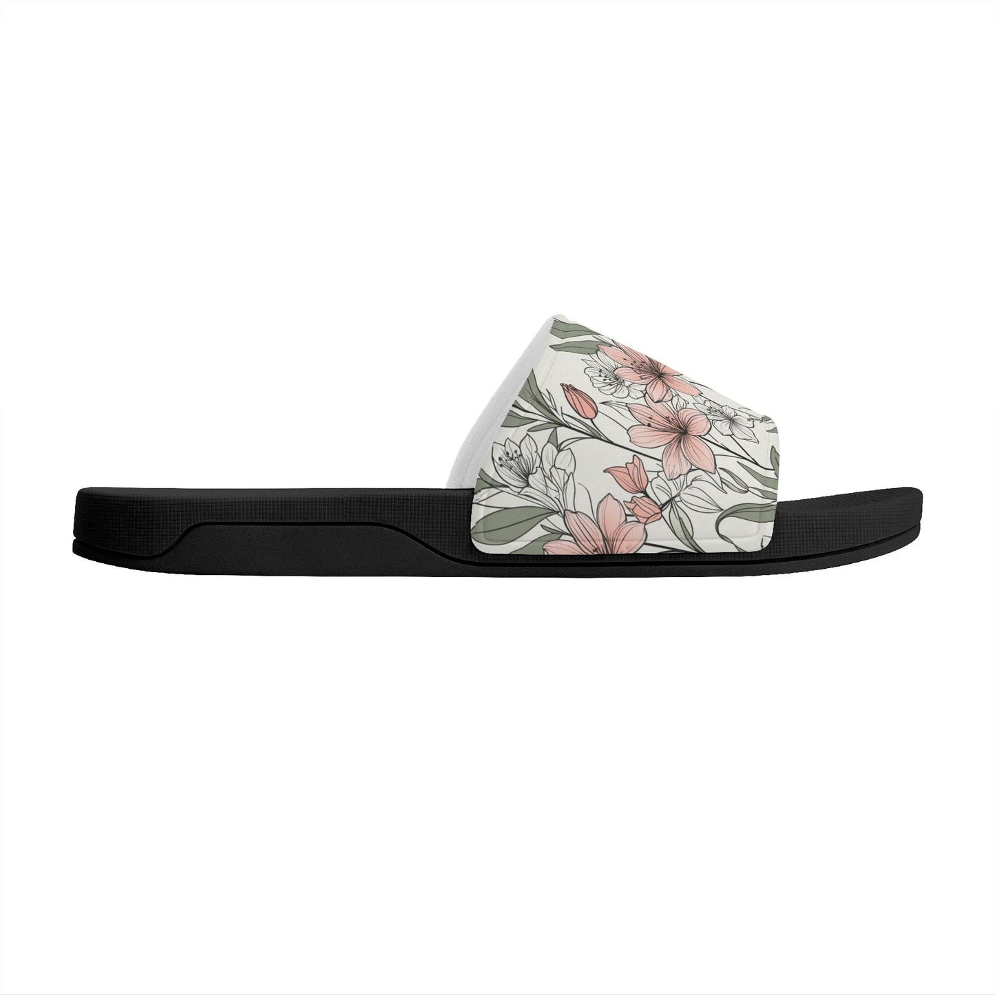 Japan Floral Men's Slide Sandals - DeRose Seasonal