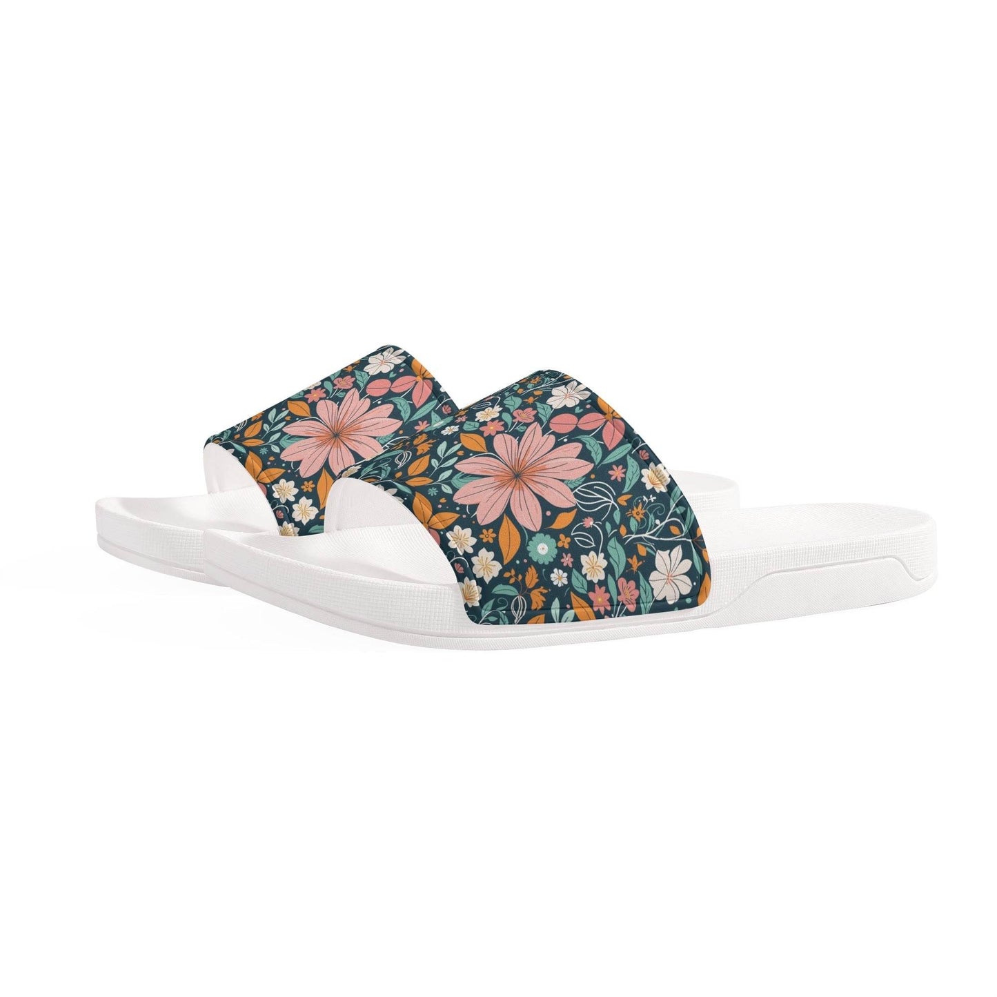 Wild Flowers Men's Slide Sandals - DeRose Seasonal
