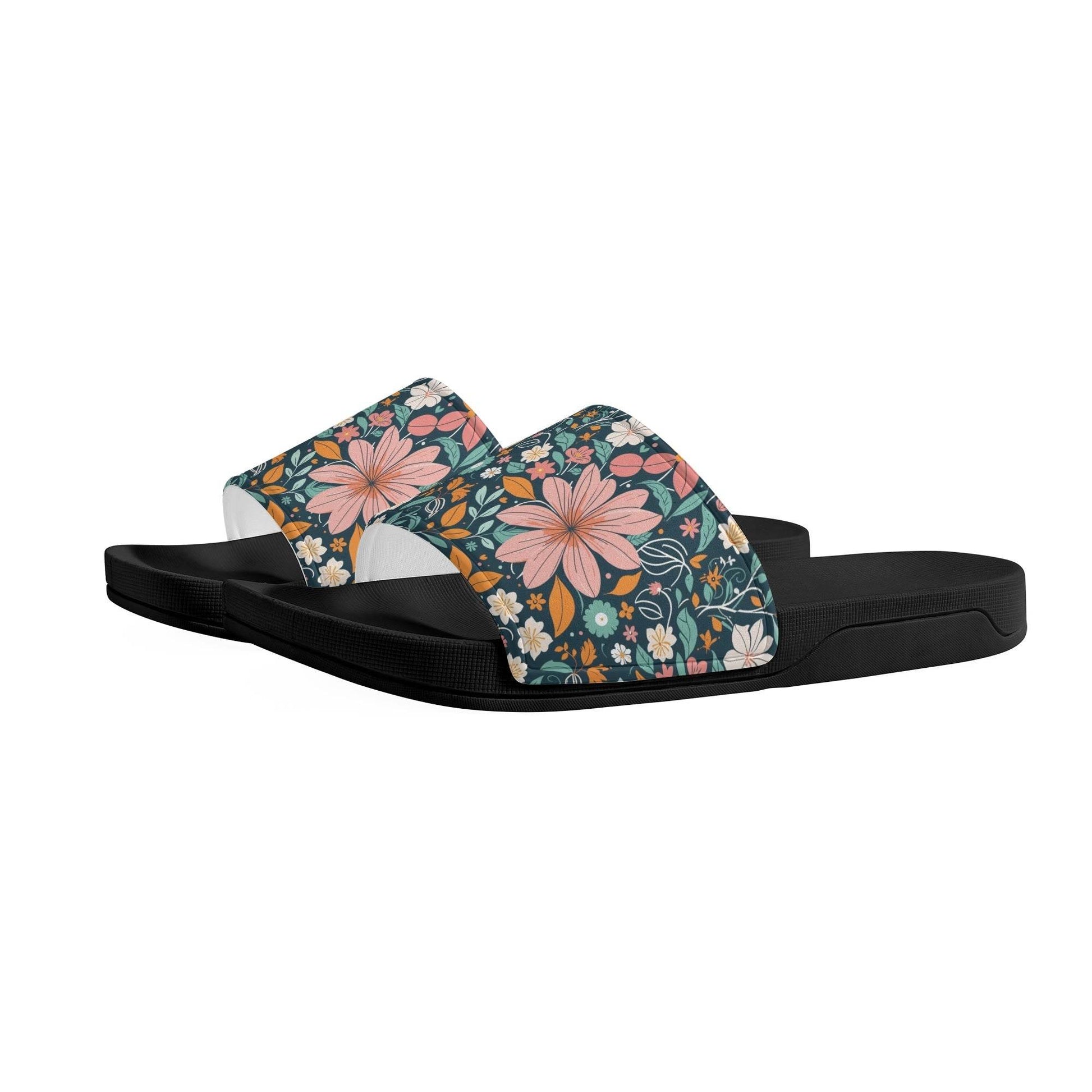 Wild Flowers Women's Slide Sandals - DeRose Seasonal