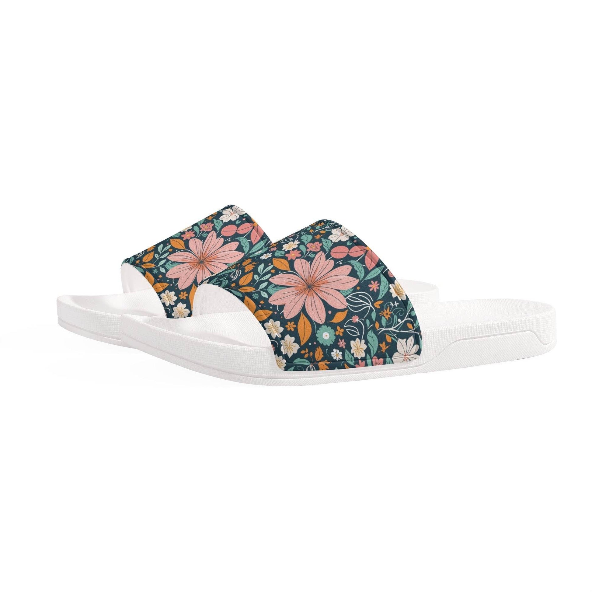 Wild Flowers Women's Slide Sandals - DeRose Seasonal