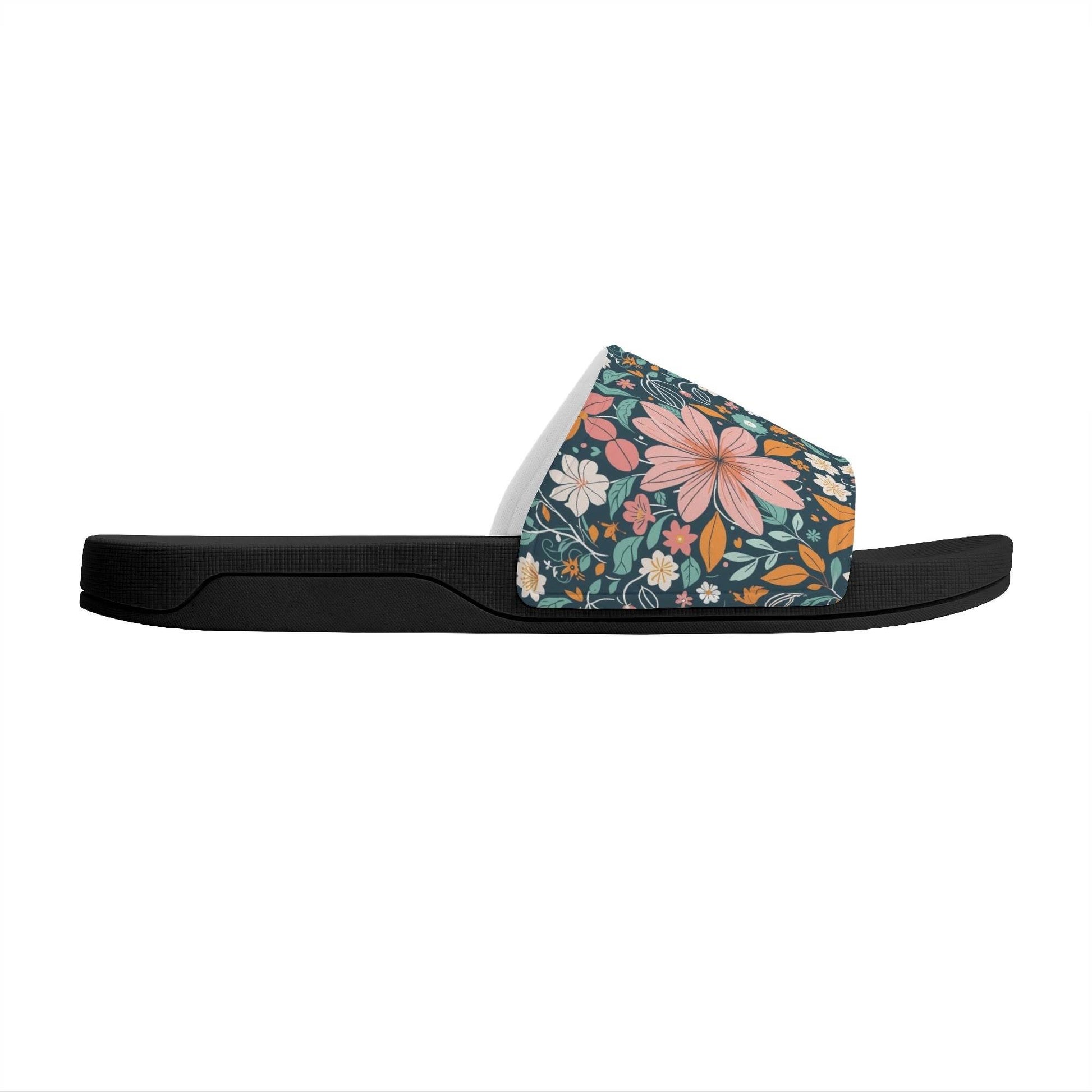 Wild Flowers Women's Slide Sandals - DeRose Seasonal