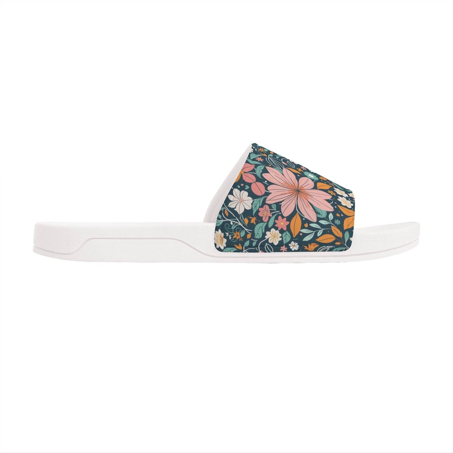 Wild Flowers Women's Slide Sandals - DeRose Seasonal