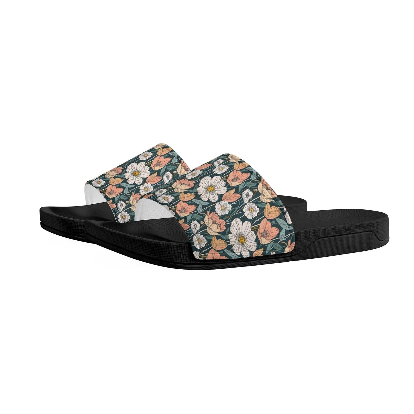 Tulips and Daisy's Men's Slide Sandals - DeRose Seasonal