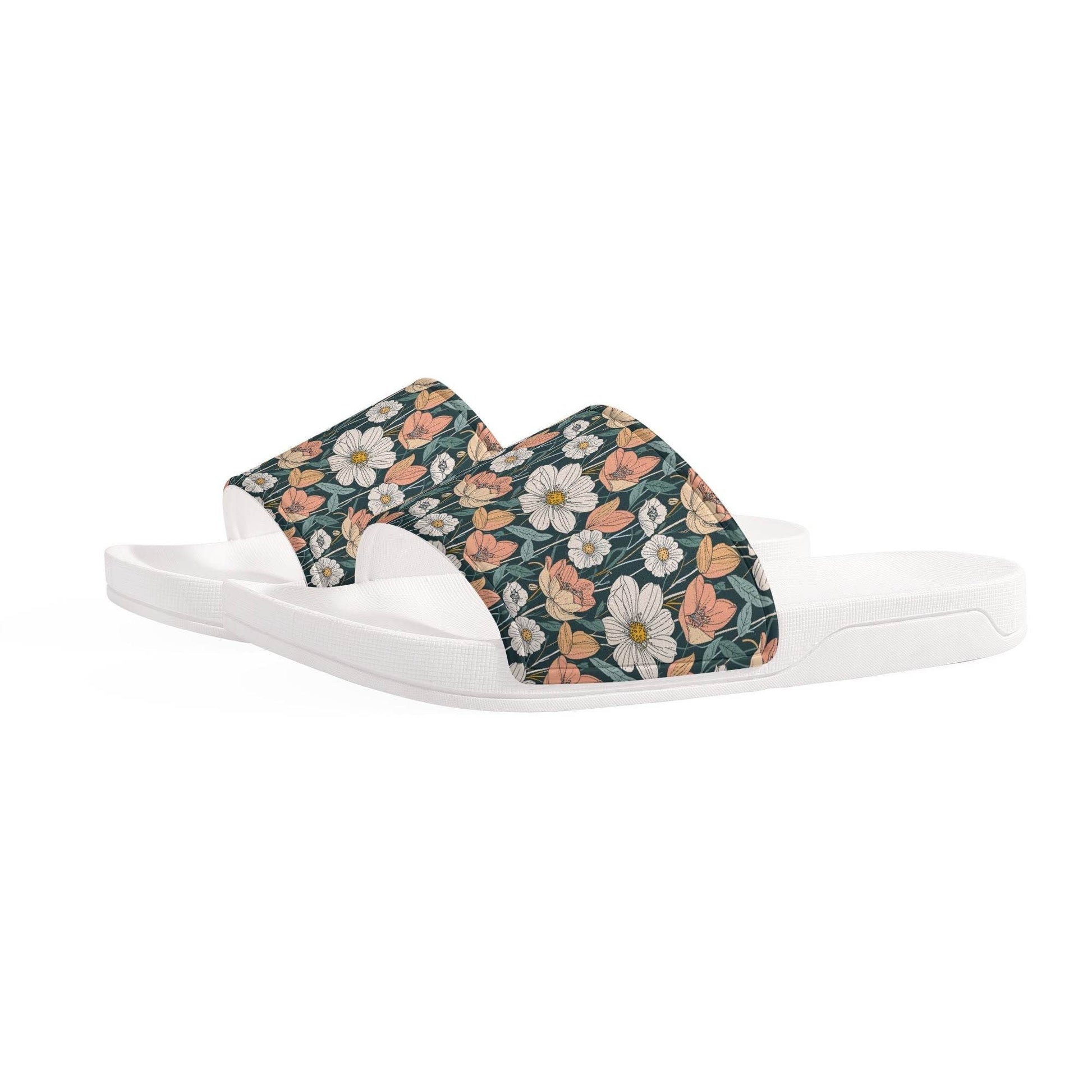 Tulips and Daisy's Men's Slide Sandals - DeRose Seasonal