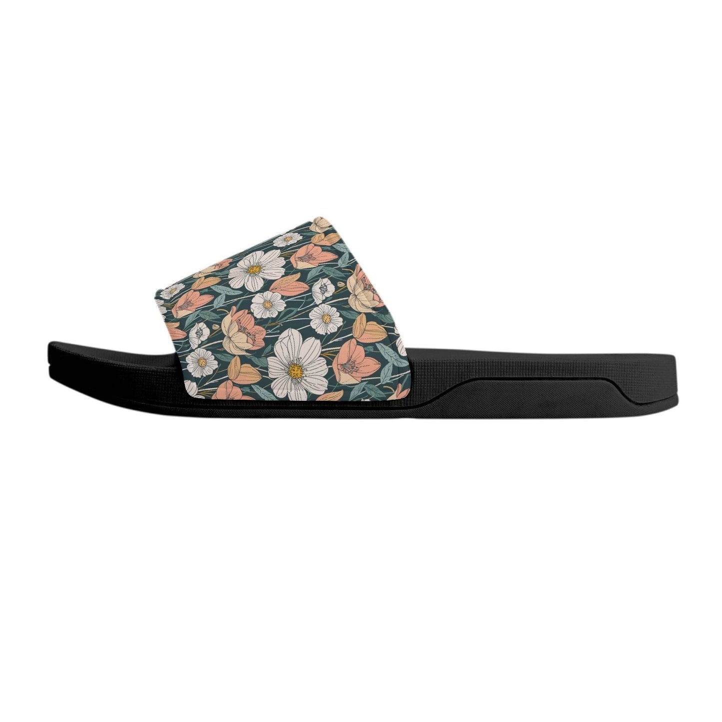 Tulips and Daisy's Men's Slide Sandals - DeRose Seasonal