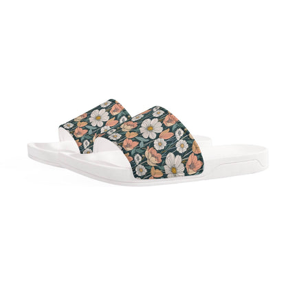 Tulips and Daisy's Women's Slide Sandals - DeRose Seasonal