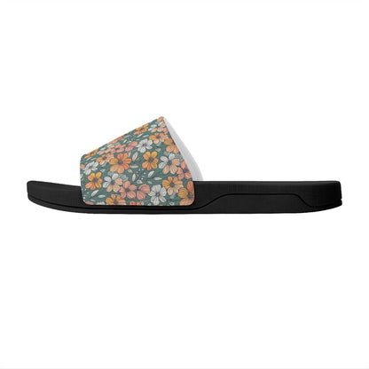 Pastel Flowers Men's Slide Sandals - DeRose Seasonal