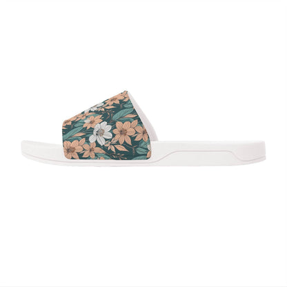 Pastel Floral Men's Slide Sandals - DeRose Seasonal