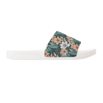 Pastel Floral Men's Slide Sandals - DeRose Seasonal