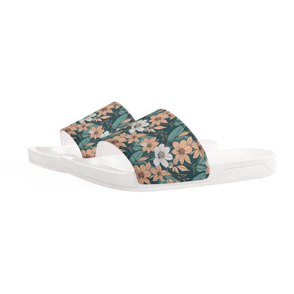 Pastel Floral Men's Slide Sandals - DeRose Seasonal