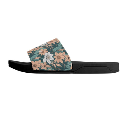 Pastel Floral Men's Slide Sandals - DeRose Seasonal