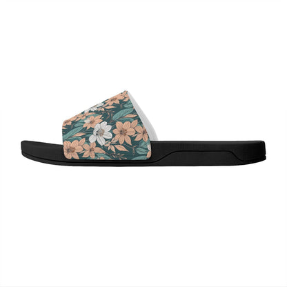 Pastel Floral Men's Slide Sandals - DeRose Seasonal