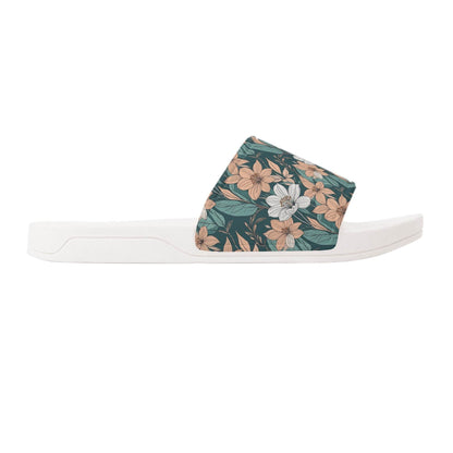 Pastel Floral Women's Slide Sandals - DeRose Seasonal