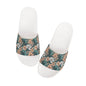 Pastel Floral Women's Slide Sandals - DeRose Seasonal