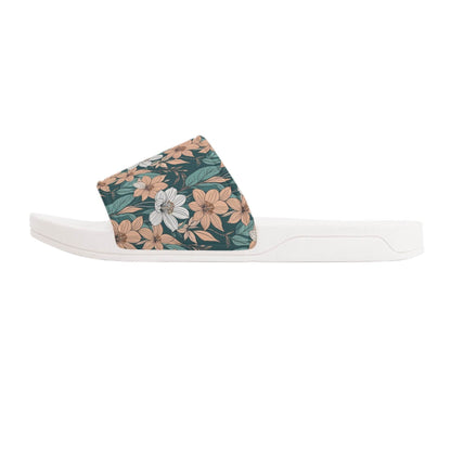 Pastel Floral Women's Slide Sandals - DeRose Seasonal