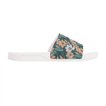 Pastel Floral Women's Slide Sandals - DeRose Seasonal