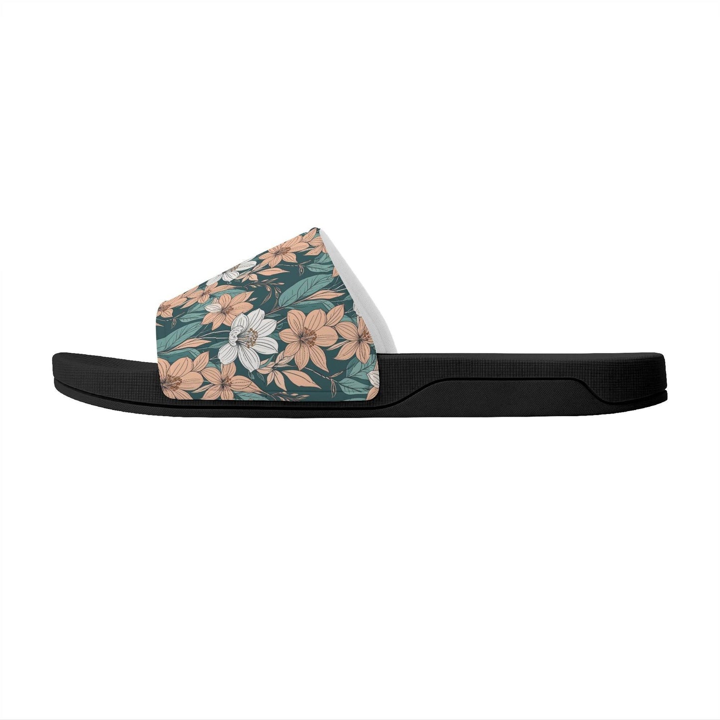 Pastel Floral Women's Slide Sandals - DeRose Seasonal