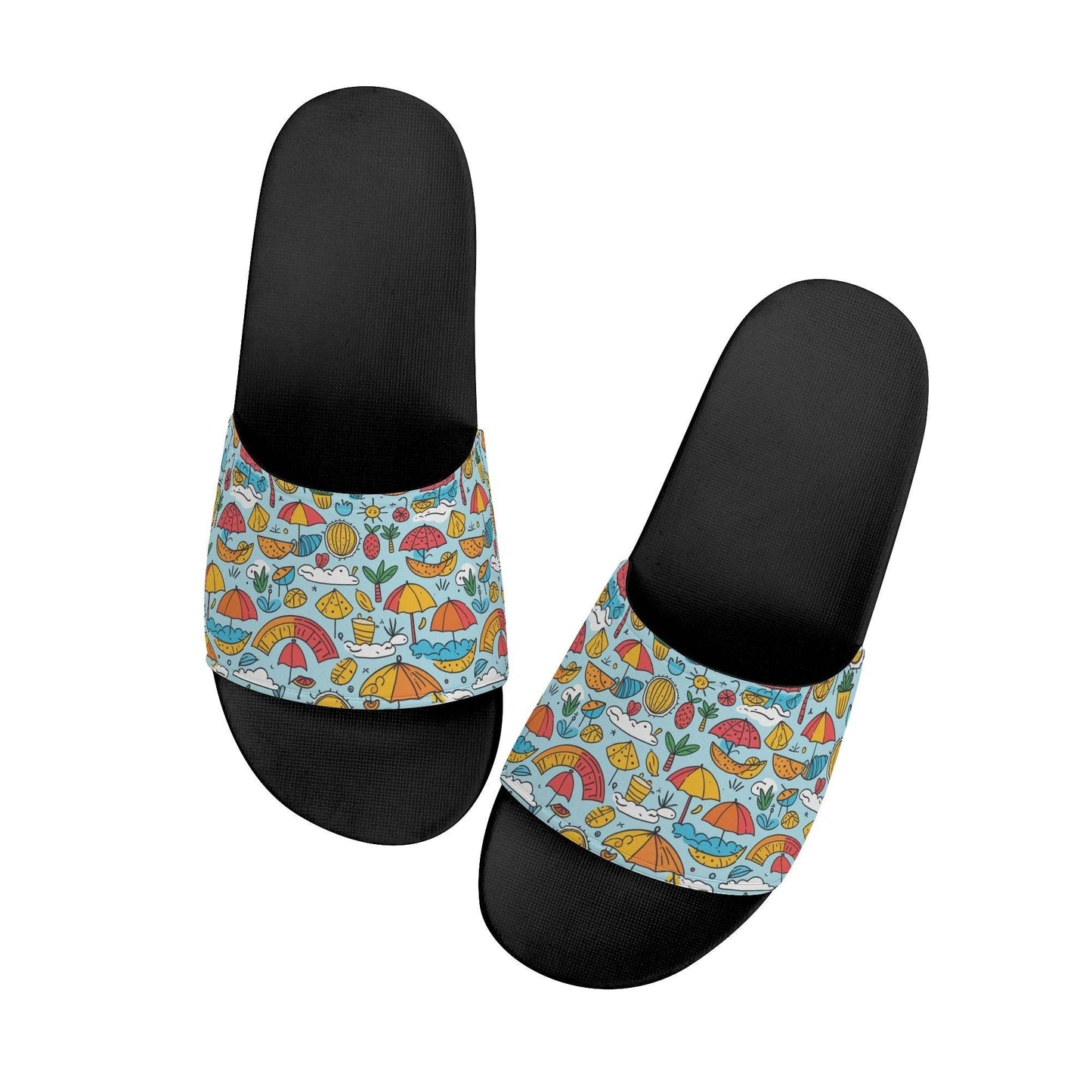 Fun of a Beach Men's Slide Sandals - DeRose Seasonal
