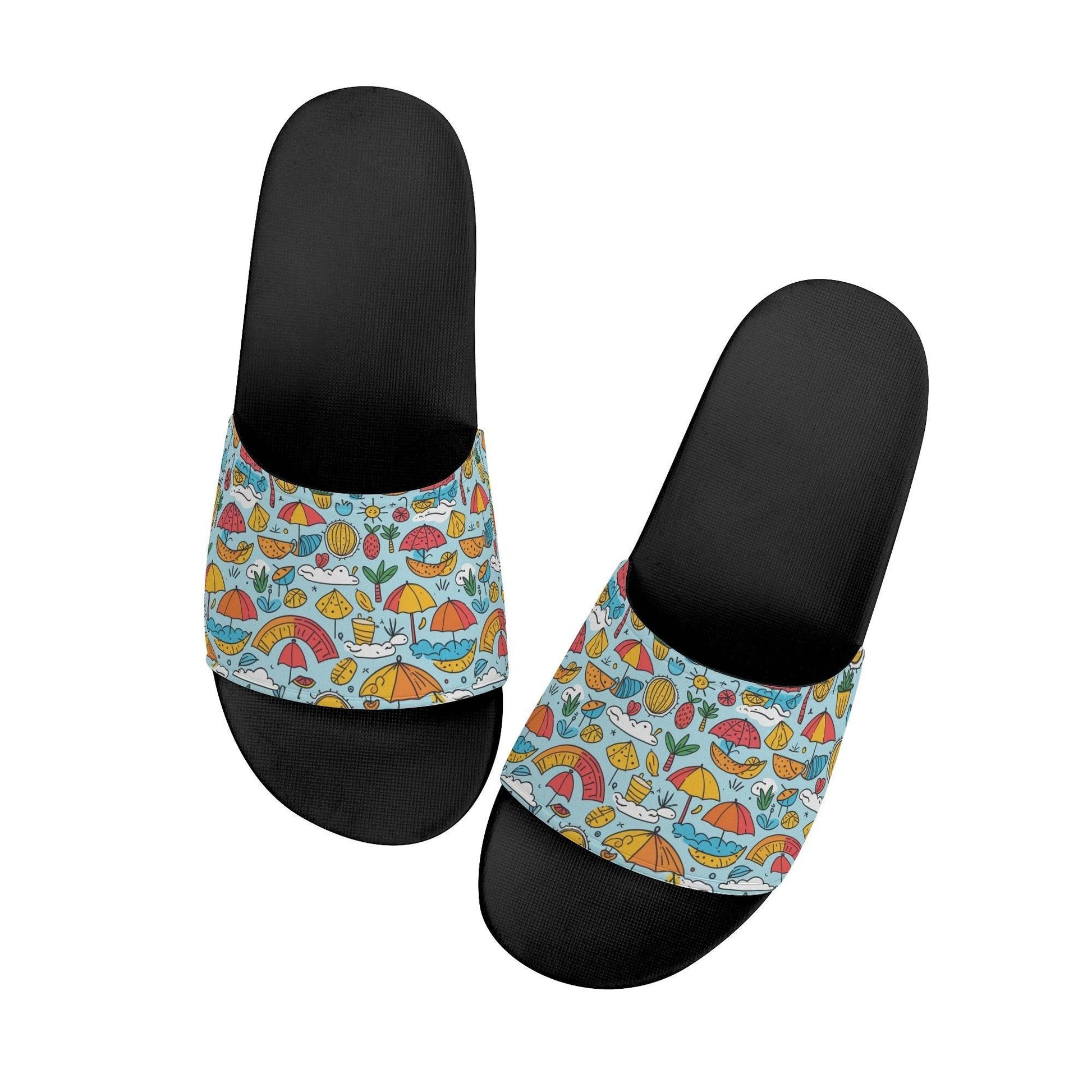 Fun of a Beach Men's Slide Sandals - DeRose Seasonal