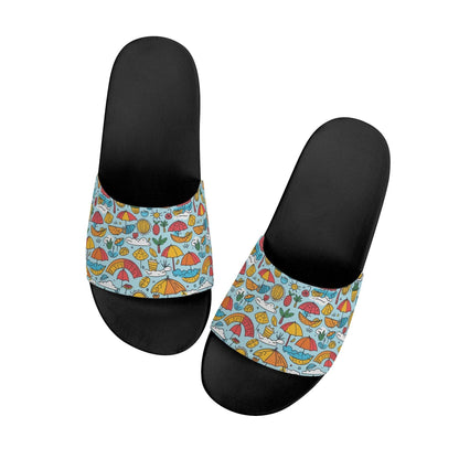 Fun of a Beach Men's Slide Sandals - DeRose Seasonal