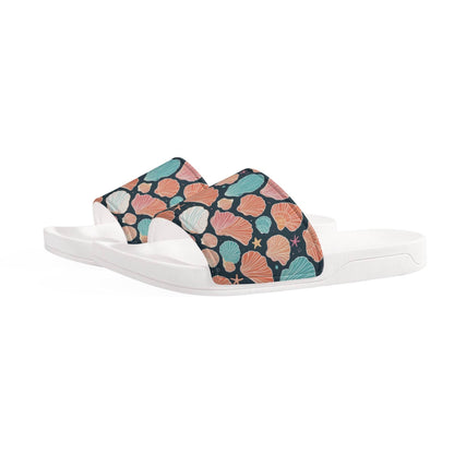 Seashells and Stars Men's Slide Sandals - DeRose Seasonal