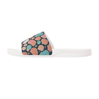 Seashells and Stars Women's Slide Sandals - DeRose Seasonal