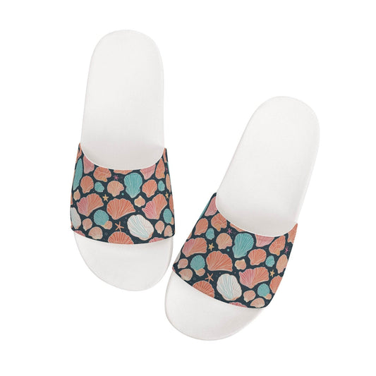 Seashells and Stars Women's Slide Sandals - DeRose Seasonal