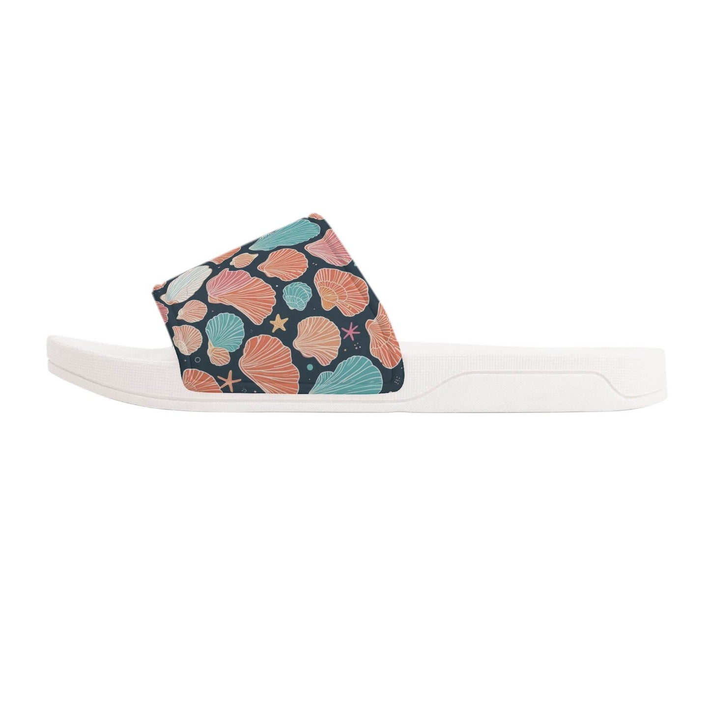 Seashells and Stars Women's Slide Sandals - DeRose Seasonal