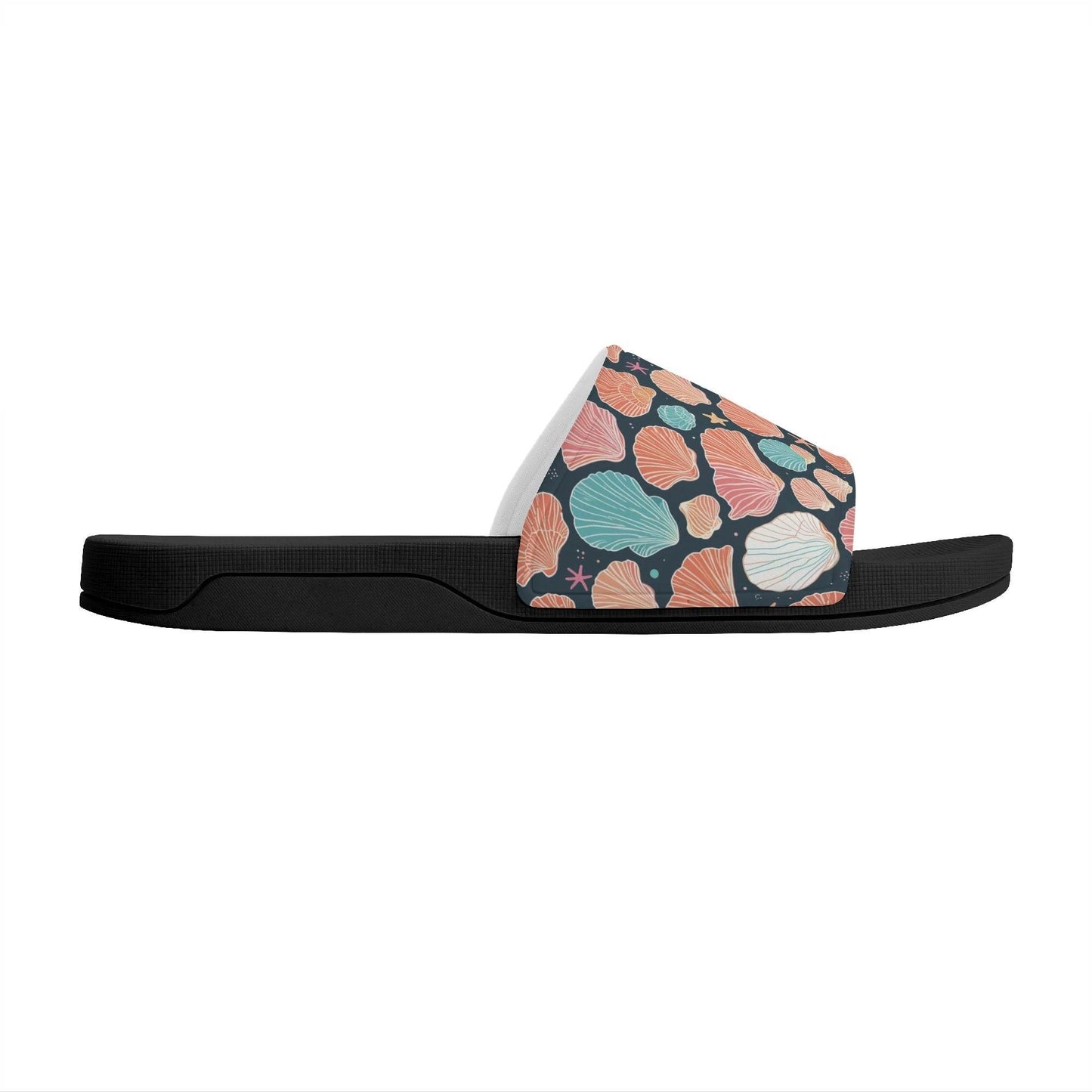 Seashells and Stars Women's Slide Sandals - DeRose Seasonal