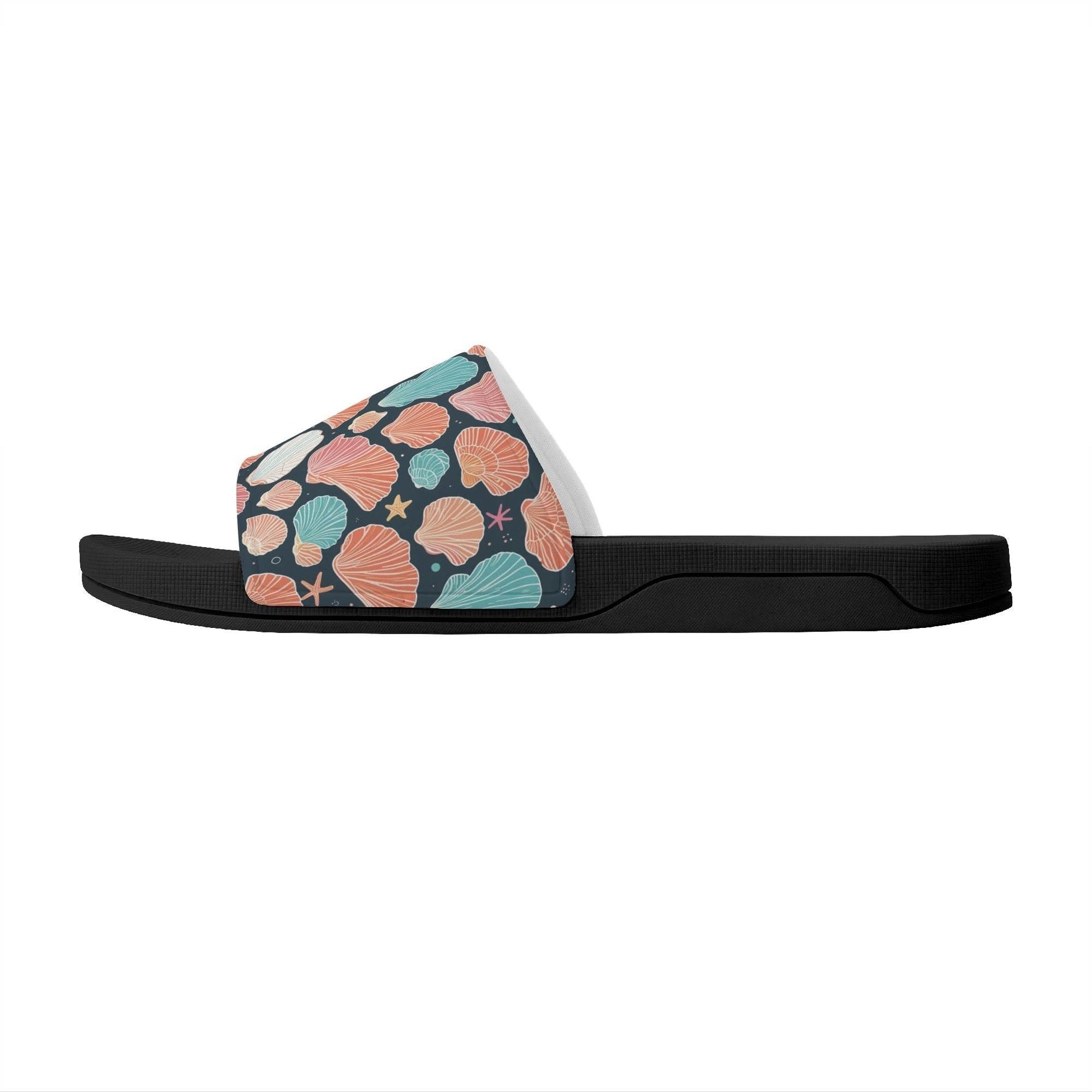 Seashells and Stars Women's Slide Sandals - DeRose Seasonal